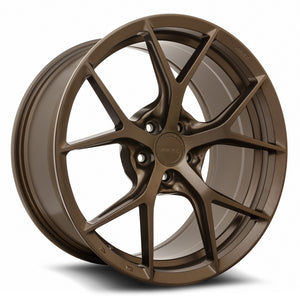 MRR FS6 GLOSS BRONZE WHEELS | 21X10.5 | 5X120 | OFFSET: 35MM | CB: 72.6MM