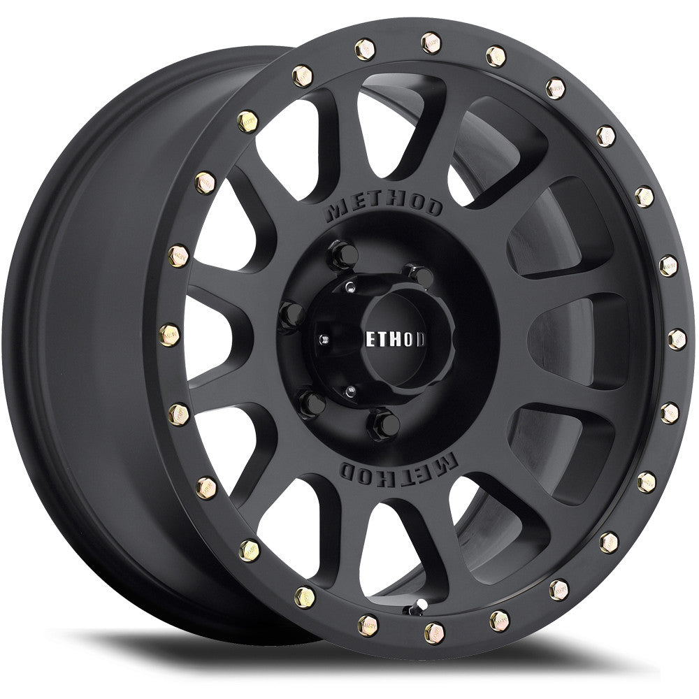 METHOD RACE MR305 NV MATTE BLACK WHEELS | 20X9 | 5X150 | OFFSET: 25MM | CB: 116.5MM