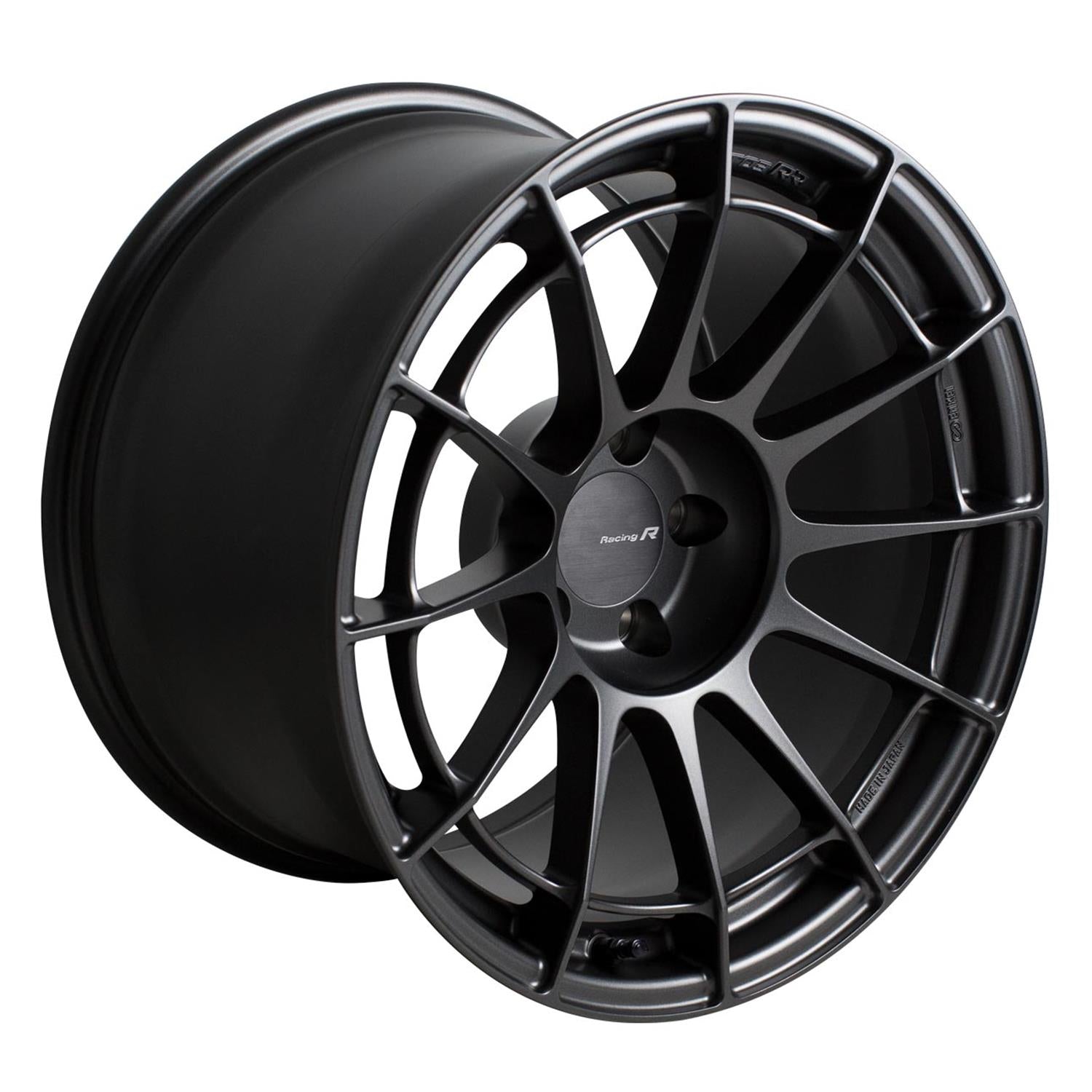 ENKEI NT03RR MATTE GUNMETAL WHEELS | 18X10 | 5X114.3 | OFFSET: 38MM | CB: 75MM