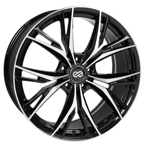 ENKEI ONX MATTE BLACK MACHINED FACE WHEELS | 18X8 | 5X120 | OFFSET: 40MM | CB: 72.6MM