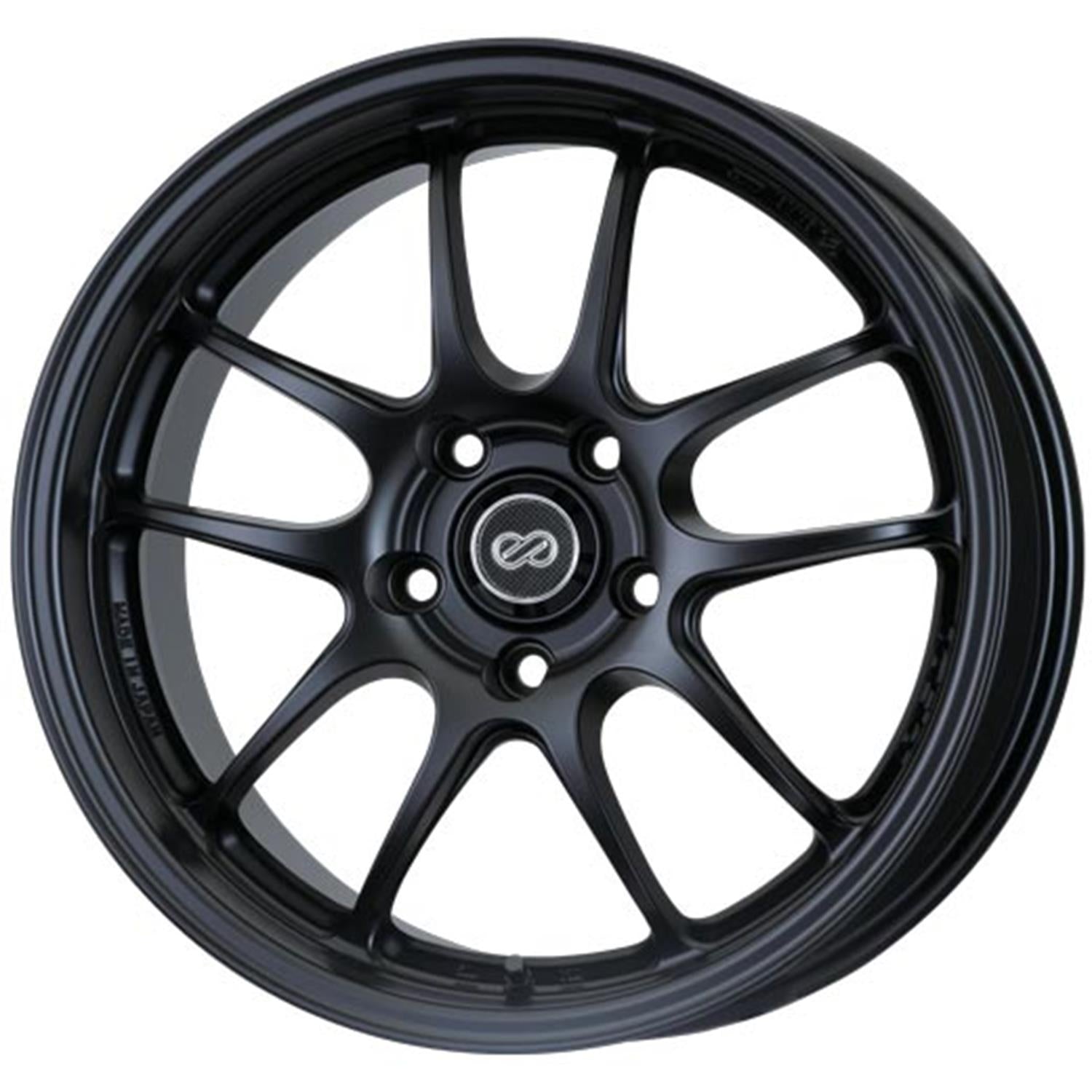 ENKEI PF01 MATTE BLACK WHEELS | 17X9 | 5X114.3 | OFFSET: 48MM | CB: 75MM