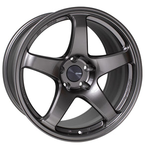 ENKEI PF05 DARK SILVER WHEELS | 19X8.5 | 5X114.3 | OFFSET: 38MM | CB: 75MM