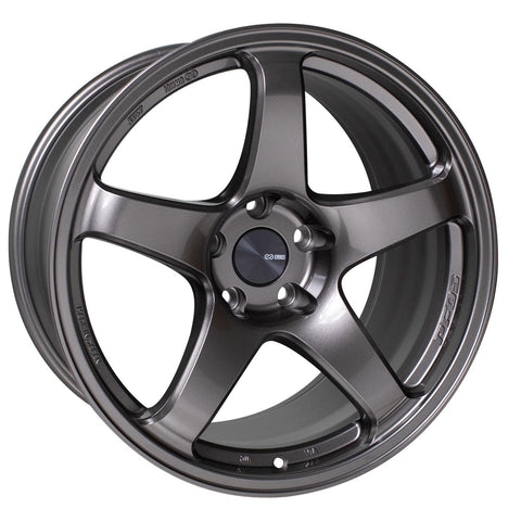 ENKEI PF05 DARK SILVER WHEELS | 18X7.5 | 5X114.3 | OFFSET: 48MM | CB: 75MM
