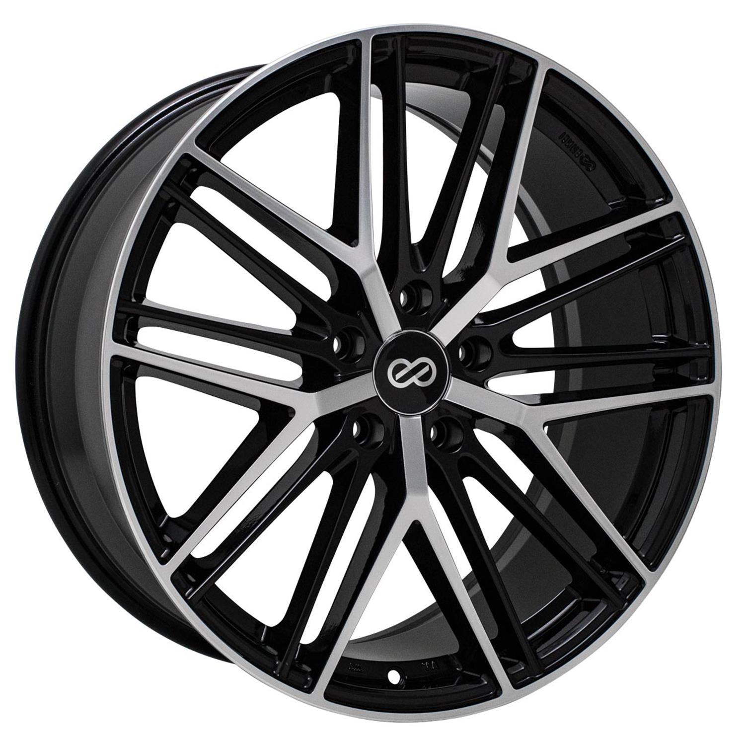 ENKEI PHANTOM GLOS BLACK MACHINED FACE WHEELS | 19X8 | 5X114.3 | OFFSET: 35MM | CB: 72.6MM