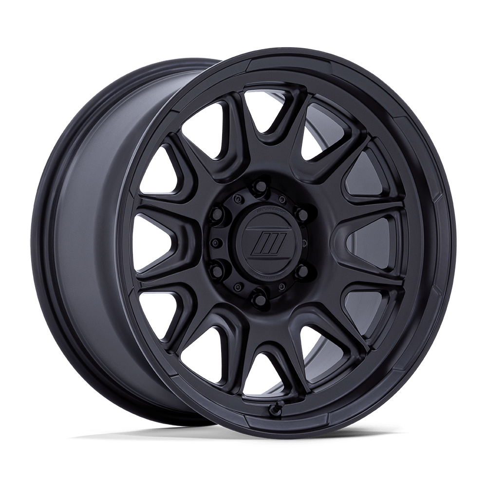 PRO COMP ALLOYS PA200 PULSE MATTE BLACK WHEELS | 17X8.5 | 5X127 | OFFSET: 0MM | CB: 71.5MM