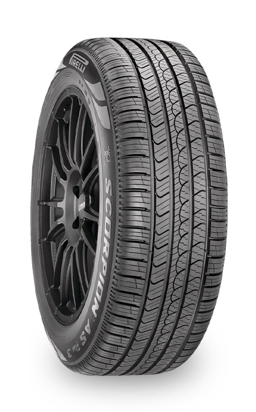 295/40R21 XL 111Y PIRELLI SCORPION ZERO A/S+3 ALL-SEASON TIRES (M+S)