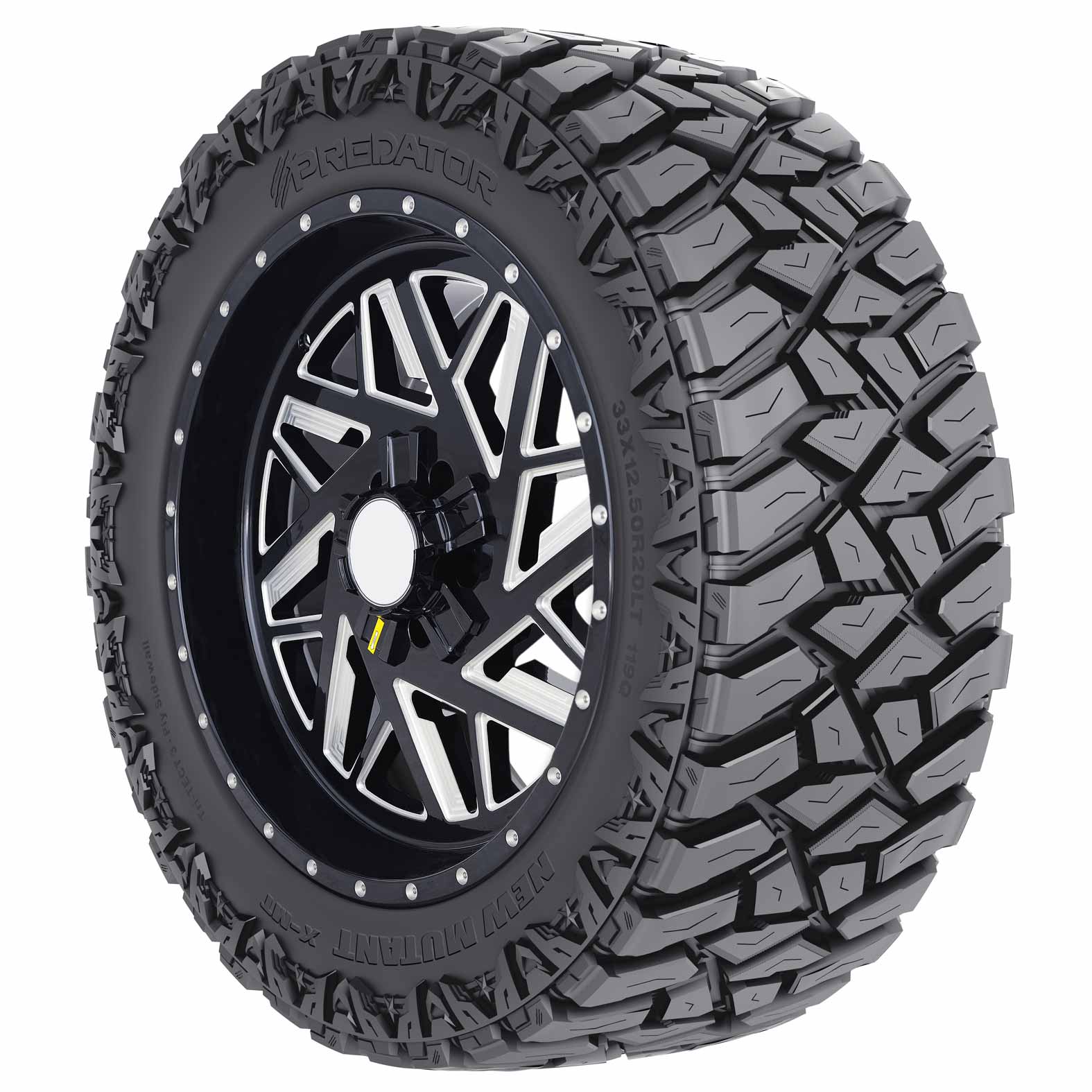 LT 35X12.50R22 LRF 121Q PREDATOR MUTANT X-MT ALL-SEASON TIRES (M+S)