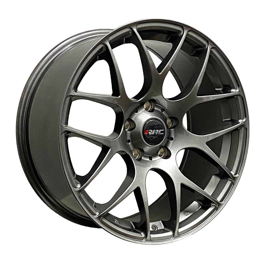 RAC R01TT TITANIUM WHEELS | 18X8 | 5X120 | OFFSET: 35MM | CB: 72.6MM