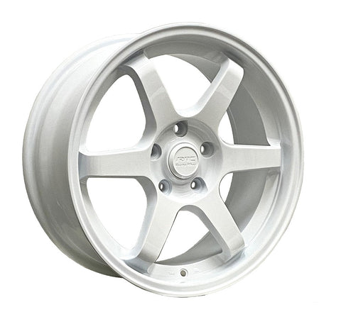 RAC R09 GLOSS WHITE WHEELS | 18X8.5 | 5X114.3 | OFFSET: 35MM | CB: 73.1MM