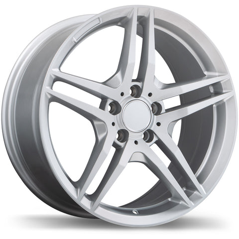 REPLIKA R170 GLOSS SILVER WHEELS | 17X8 | 5X112 | OFFSET: 32MM | CB: 66.5MM