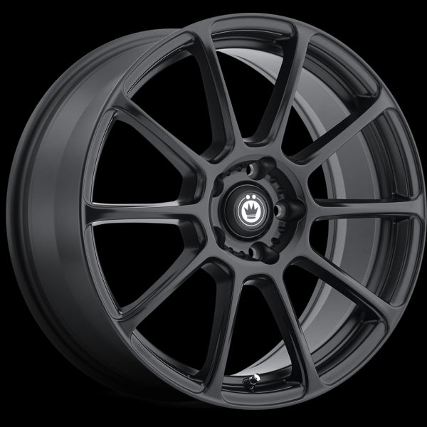 KONIG RUNLITE MATTE BLACK WHEELS | 16X7.5 | 4X100 | OFFSET: 45MM | CB: 73.1MM