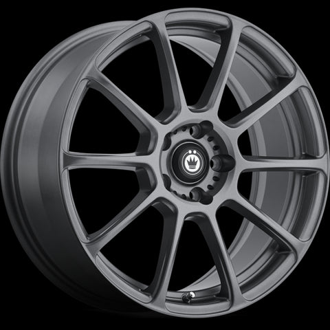 KONIG RUNLITE MATTE GREY WHEELS | 16X7.5 | 5X112 | OFFSET: 45MM | CB: 73.1MM