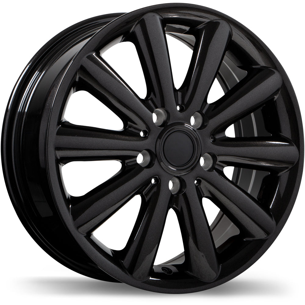 REPLIKA R181 TITANIUM BLACK WHEELS | 17X7.5 | 5X112 | OFFSET: 54MM | CB: 66.6MM