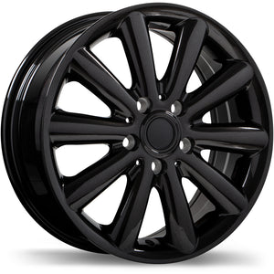 REPLIKA R181 TITANIUM BLACK WHEELS | 16X6.5 | 5X112 | OFFSET: 54MM | CB: 66.6MM