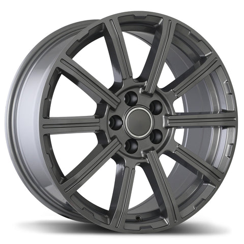 REPLIKA R193 GLOSS GUNMETAL WHEELS | 18X8 | 5X112 | OFFSET: 30MM | CB: 66.5MM