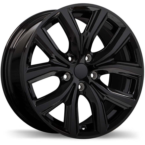 REPLIKA R194 GLOSS BLACK WHEELS | 17X8 | 5X112 | OFFSET: 47MM | CB: 66.6MM