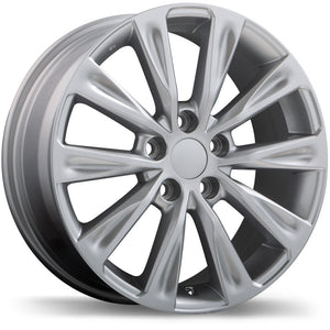 REPLIKA R223 METALLIC SILVER WHEELS | 17X7 | 5X114.3 | OFFSET: 39MM | CB: 60.1MM