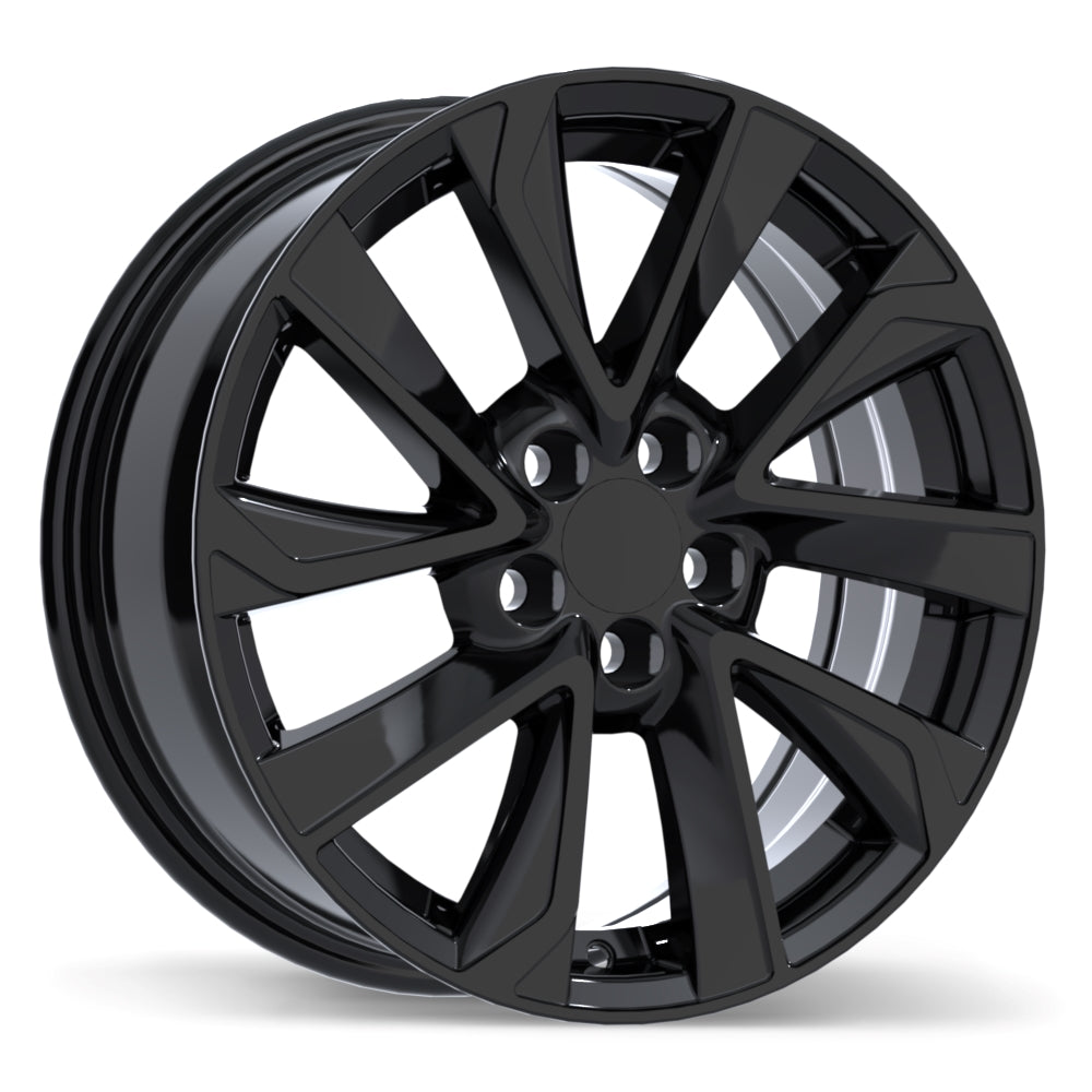 REPLIKA R240 GLOSS BLACK WHEELS | 16X6.5 | 5X100 | OFFSET: 39MM | CB: 54.1MM