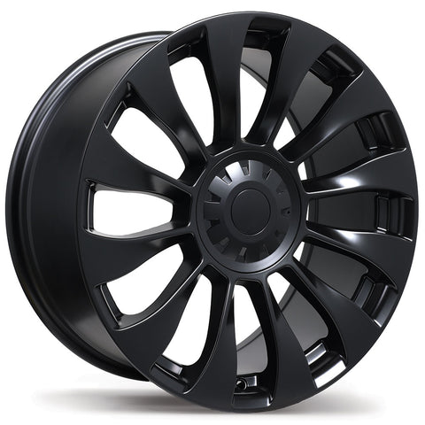 REPLIKA R263 SATIN BLACK WHEELS | 19X8.5 | 5X114.3 | OFFSET: 40MM | CB: 64.1MM