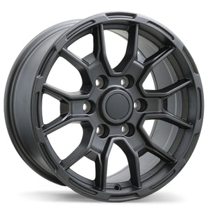 REPLIKA R269 MATTE GUNMETAL WHEELS | 17X8.5 | 6X139.7 | OFFSET: 30MM | CB: 93.1MM