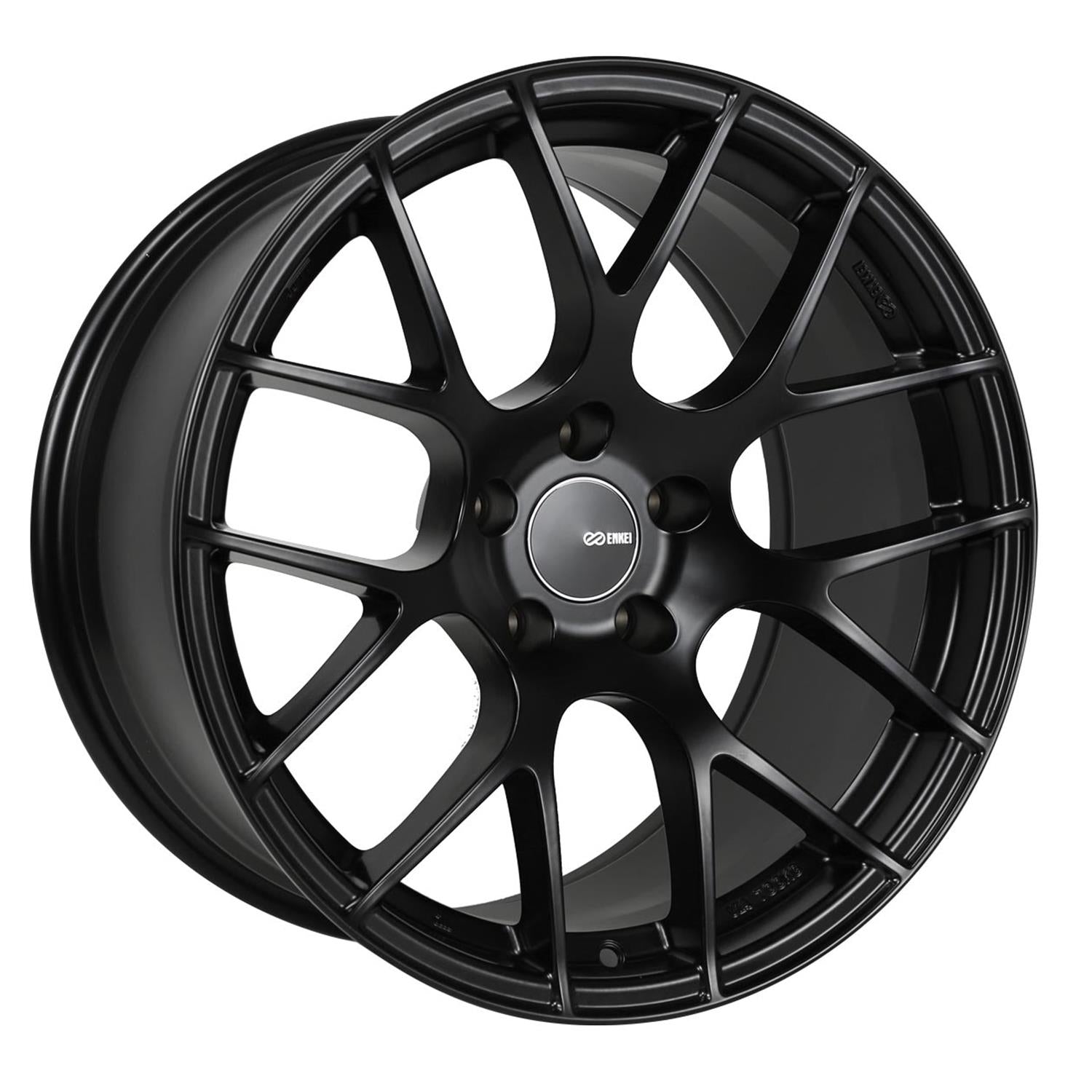 ENKEI RAIJIN MATTE BLACK WHEELS | 18X8.5 | 5X114.3 | OFFSET: 38MM | CB: 72.6MM