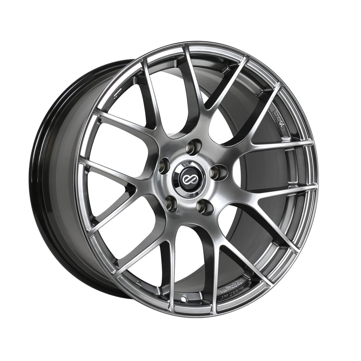 ENKEI RAIJIN HYPER SILVER WHEELS | 19X8 | 5X114.3 | OFFSET: 40MM | CB: 72.6MM