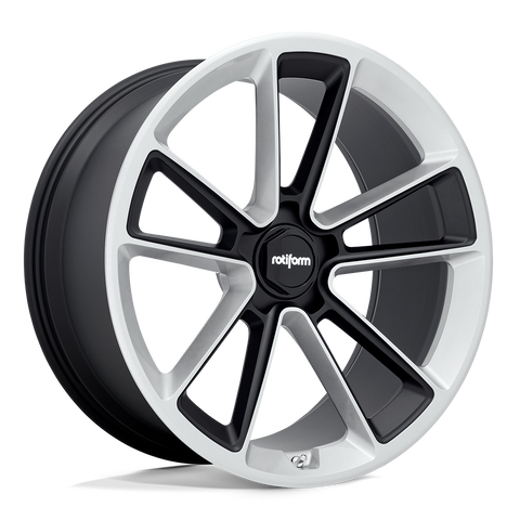 ROTIFORM BTL MATTE BLACK W/BLACK CAP WHEELS | 21X10.5 | 5X112 | OFFSET: 38MM | CB: 66.6MM