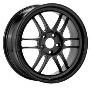 ENKEI RPF1 MATTE BLACK WHEELS | 16X7 | 4X100 | OFFSET: 43MM | CB: 73MM