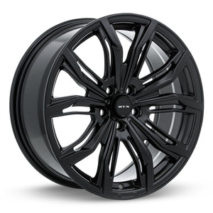 RTX BLACK WIDOW SATIN BLACK WHEELS | 16X7 | 5X114.3 | OFFSET: 40MM | CB: 73.1MM