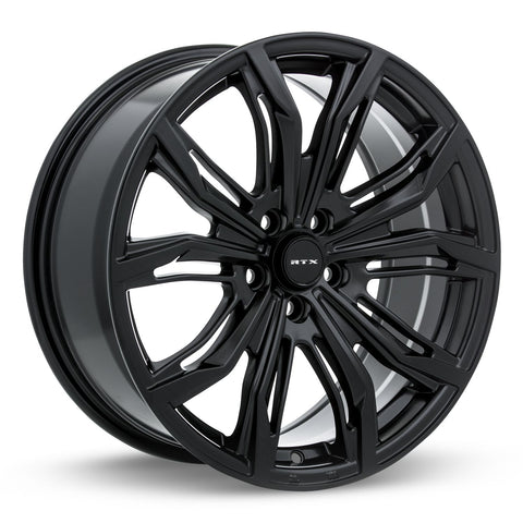 RTX BLACK WIDOW SATIN BLACK WHEELS | 17X7.5 | 5X100 | OFFSET: 40MM | CB: 73.1MM