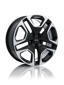 RTX OSAKA SATIN BLACK WTH MACHINED WHEELS | 18X7 | 5X114.3 | OFFSET: 35MM | CB: 60.1MM