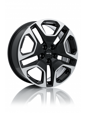 RTX OSAKA SATIN BLACK WTH MACHINED WHEELS | 19X7.5 | 5X114.3 | OFFSET: 35MM | CB: 60.1MM