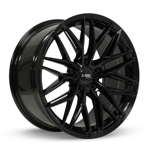 RTX V20 GLOSS BLACK WHEELS | 17X7.5 | 5X114.3 | OFFSET: 42MM | CB: 73.1MM