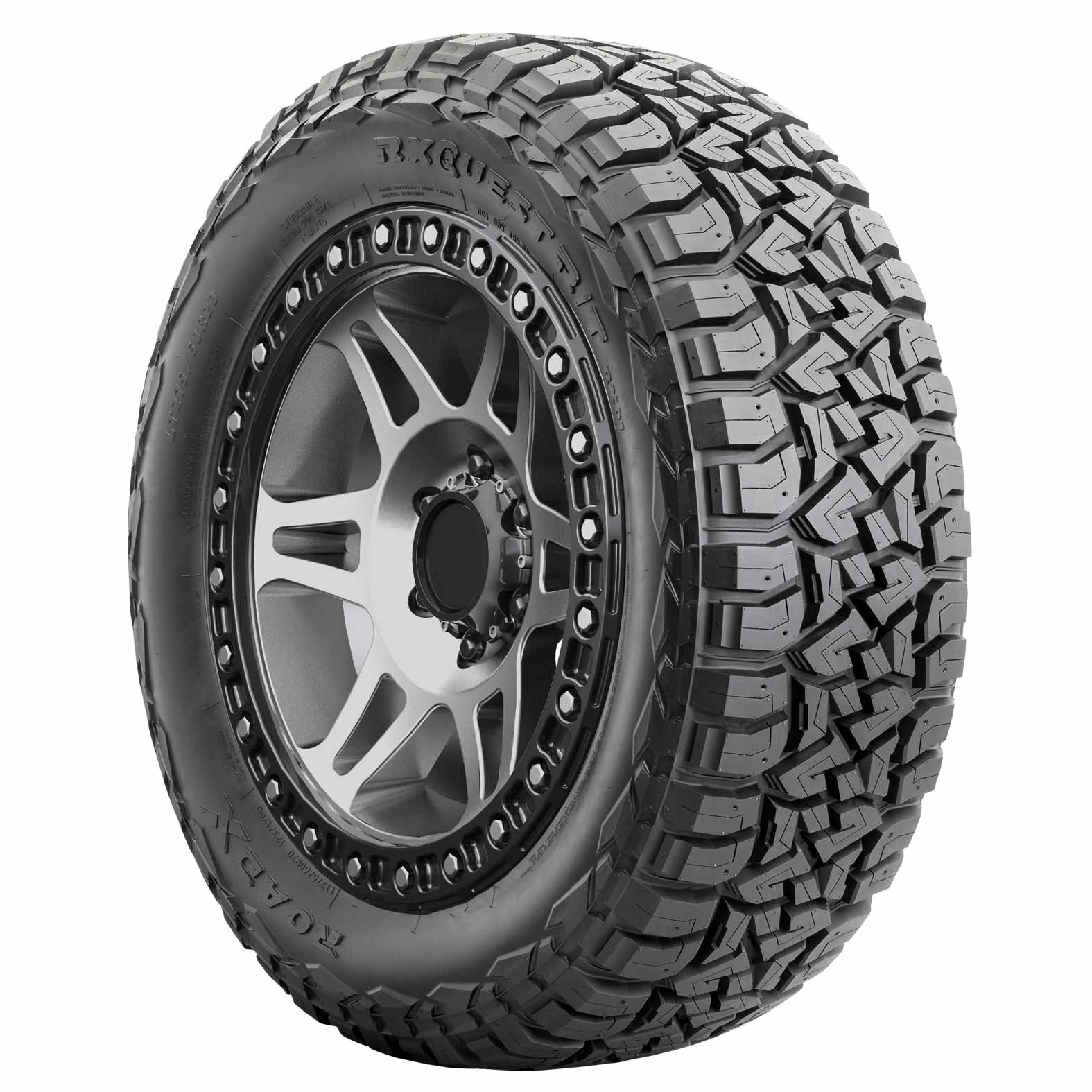 LT 33X12.50R17 LRE 120Q ROADX RXQUEST R/T RX01 ALL-WEATHER TIRES (M+S + SNOWFLAKE)