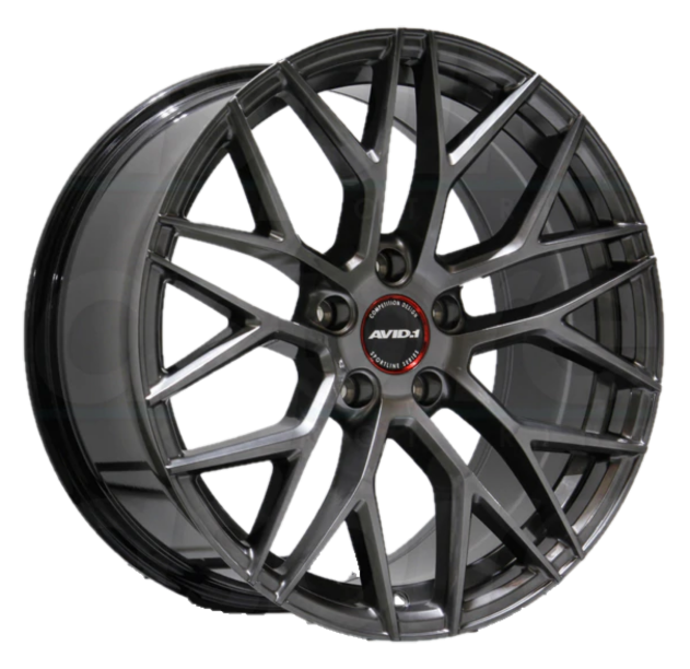 AVID1 SL-03 HYPER BLACK WHEELS | 18X8.5 | 5X112 | OFFSET: 42MM | CB: 73.1MM