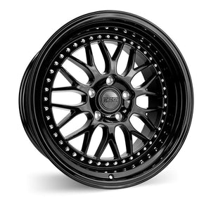 ESR SR01 GLOSS BLACK WHEELS | 18X10.5 | 5X110 | OFFSET: 15MM | CB: 72.6MM (CUSTOM DRILL)