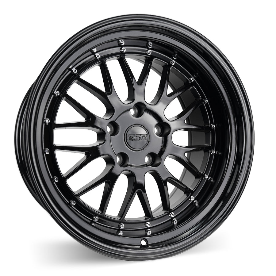 ESR SR05 GLOSS BLACK WHEELS | 18X9.5 | 5X114.3 | OFFSET: 35MM | CB: 72.6MM