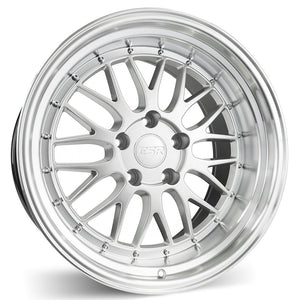 ESR SR05 HYPER SILVER WITH MACHINED LIP WHEELS | 18X8.5 | 5X114.3 | OFFSET: 30MM | CB: 72.6MM