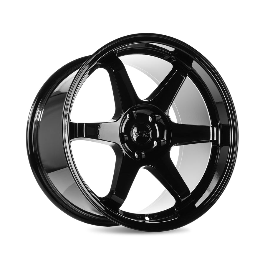 ESR SR07 GLOSS BLACK WHEELS | 19X8.5 | 5X114.3 | OFFSET: 30MM | CB: 72.6MM