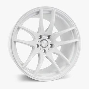 ESR SR08 GLOSS WHITE WHEELS | 18X8.5 | 5X100 | OFFSET: 30MM | CB: 72.6MM