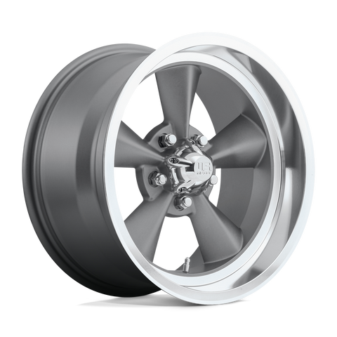 US MAG 1PC U102 STANDARD MATTE GUNMETAL WHEELS | 15X8 | 5X114.3 | OFFSET: 1MM | CB: 72.56MM