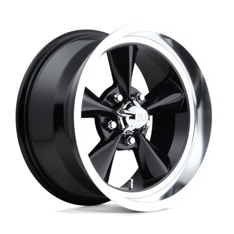 US MAG 1PC U107 STANDARD GLOSS BLACK WHEELS | 15X8 | 5X120.65 | OFFSET: 1MM | CB: 72.56MM