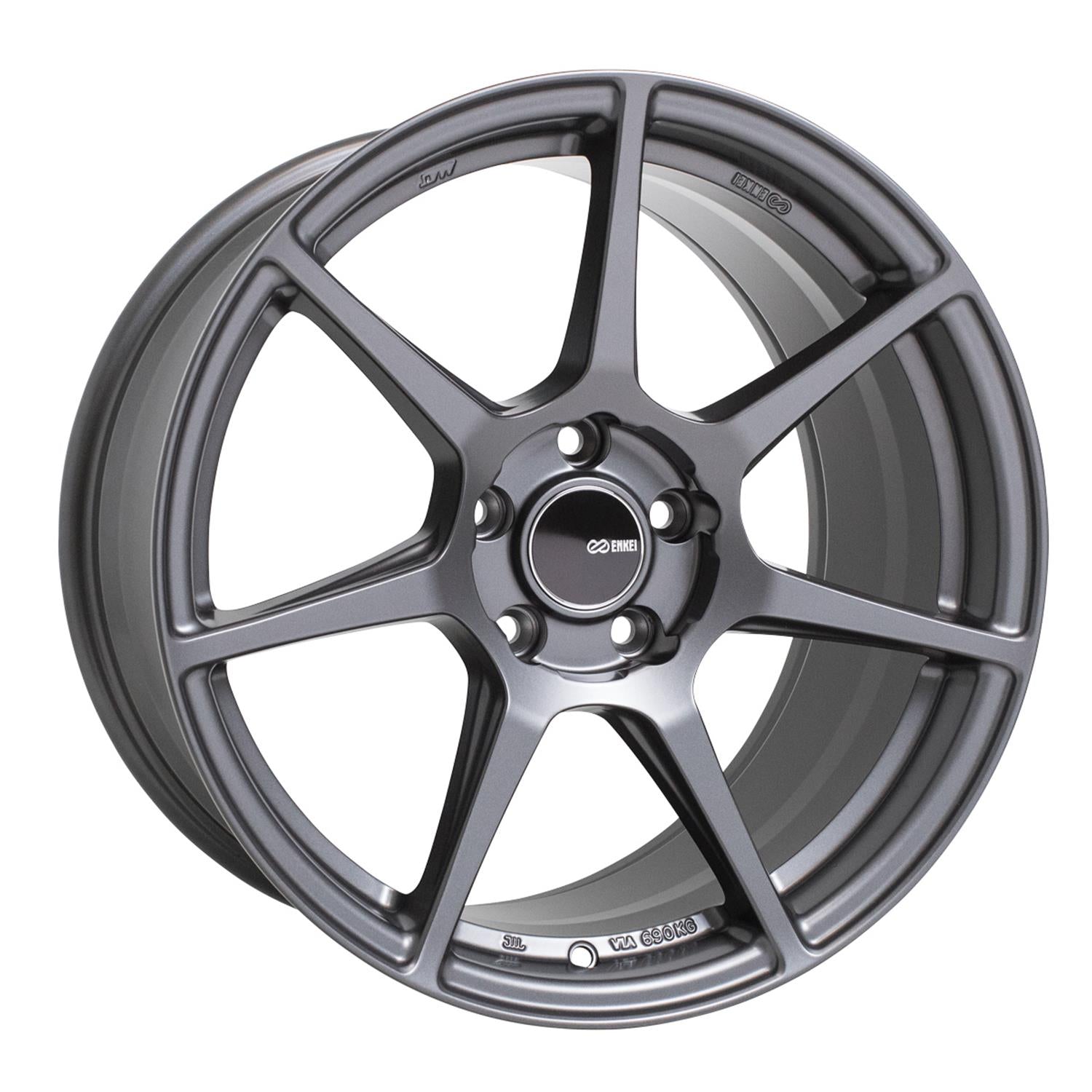 ENKEI TFR MATTE GUNMETAL WHEELS | 18X8.5 | 5X114.3 | OFFSET: 45MM | CB: 72.6MM