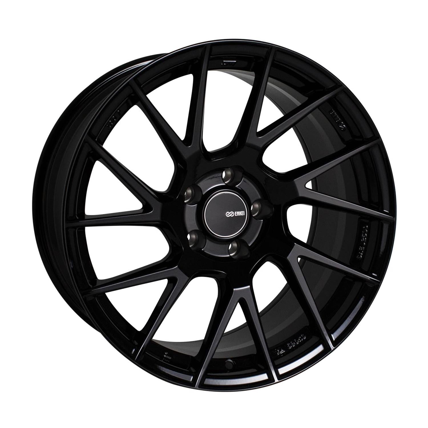 ENKEI TM-7 MATTE BLACK WHEELS | 18X9.5 | 5X114.3 | OFFSET: 15MM | CB: 72.6MM