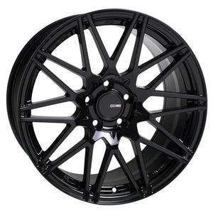 ENKEI TMS GLOSS BLACK WHEELS | 18X9.5 | 5X114.3 | OFFSET: 15MM | CB: 72.6MM