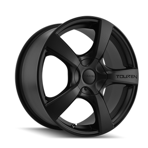 TOUREN 3190 TR9 MATTE BLACK WHEELS | 17X7 | 5X100/5X114.3 | OFFSET: 42MM | CB: 72.62MM