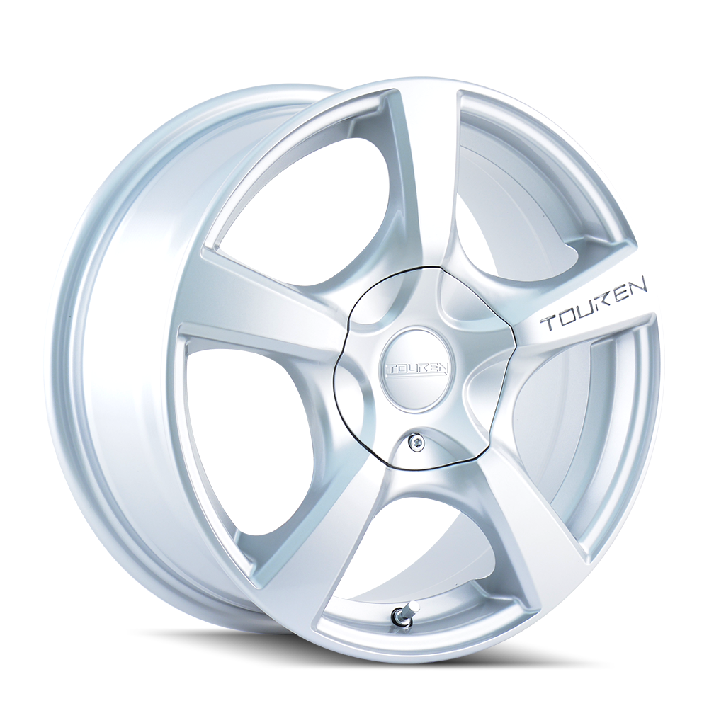 TOUREN 3190 TR9 GLOSS HYPER SILVER WHEELS | 17X7 | 5X100/5X114.3 | OFFSET: 48MM | CB: 72.62MM