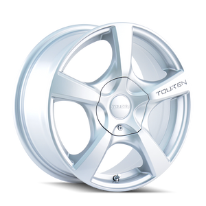 TOUREN 3190 TR9 GLOSS HYPER SILVER WHEELS | 17X7 | 5X100/5X114.3 | OFFSET: 48MM | CB: 72.62MM