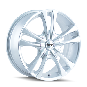 TOUREN 3222 TR22 GLOSS HYPER SILVER WHEELS | 14X6 | 4X100/4X114.3 | OFFSET: 40MM | CB: 67.1MM