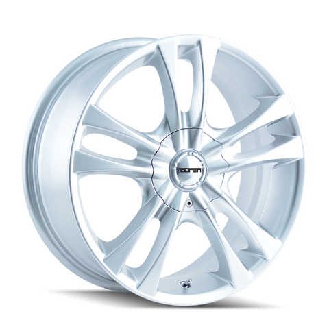 TOUREN 3222 TR22 GLOSS HYPER SILVER WHEELS | 17X7 | 5X105/5X114.3 | OFFSET: 40MM | CB: 72.62MM